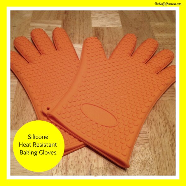 silicone heat resistant baking gloves
