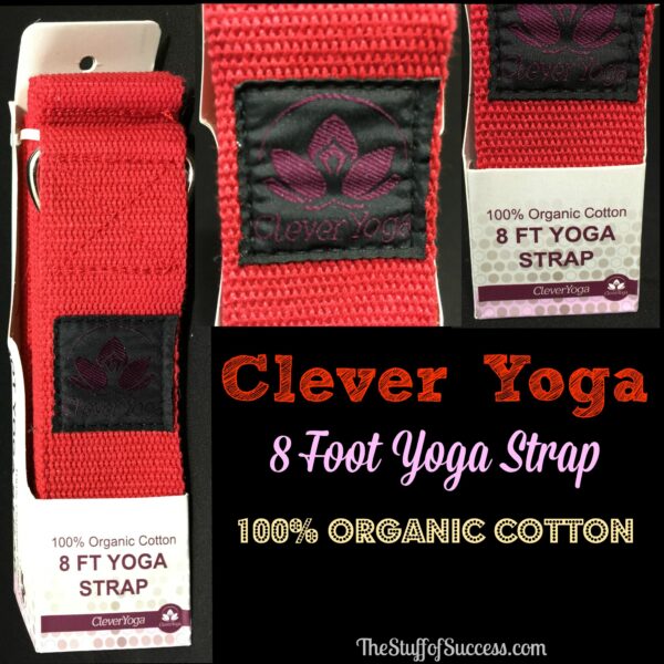 Clever Yoga 8 Foot Yoga Strap