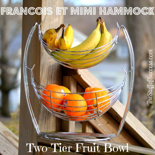 Francois et Mimi Hammock Two-Tier Fruit Bowl