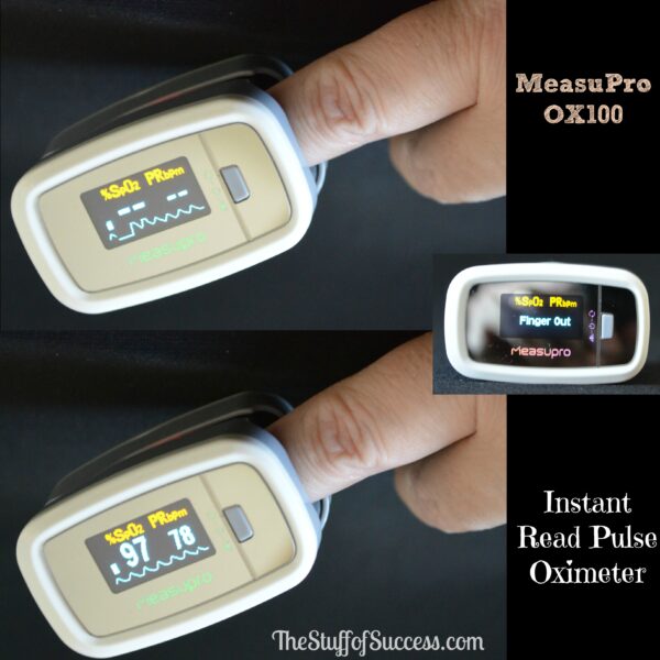 Instant Read Pulse Oximeter