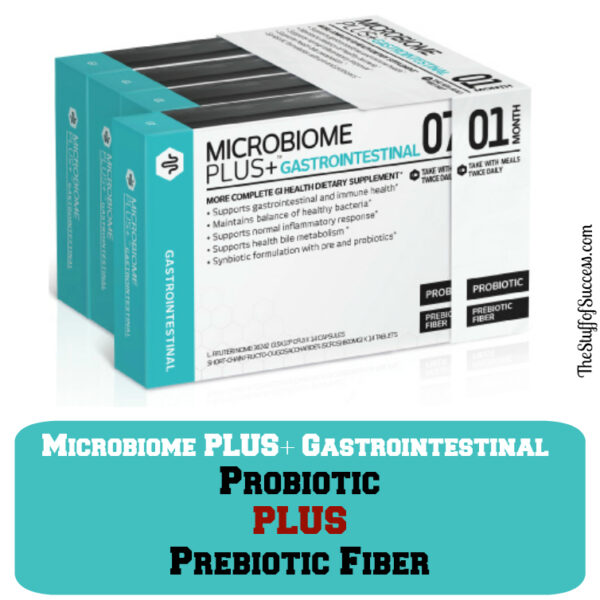 Microbiome Plus+ Gastroinestinal Probiotic Plus Prebiotic