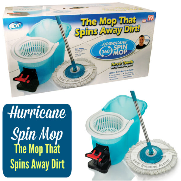 Hurricane Spin Mop The Mop That Spins Away Dirt