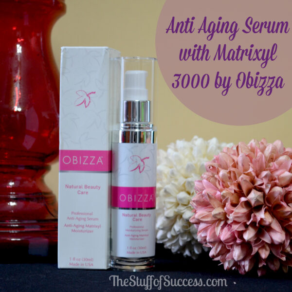 Anti Aging Serum with Matrixyl 3000 by Obizza GIVEAWAY Exp 3/22 | The Stuff of Success