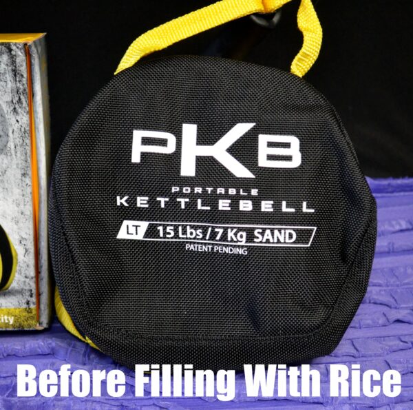Before filling with rice