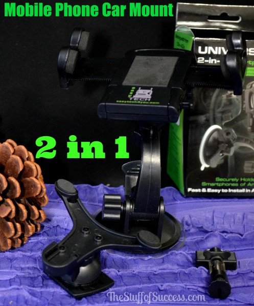 2 in 1 mobile phone car mount Giveaway Exp 4/22