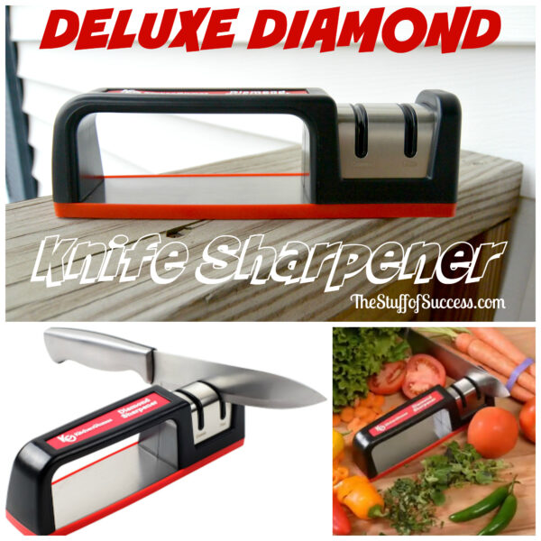 Deluxe Diamond Knife Sharpener Giveaway Exp 4/15