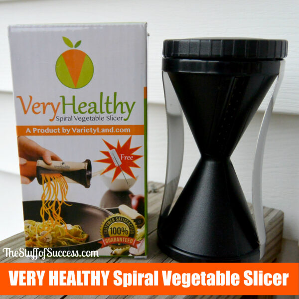 Very Healthy Spiral Vegetable Slicer Giveaway Exp 4/30