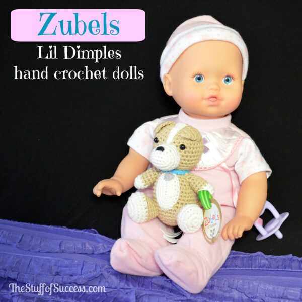Zubels Lil Dimples Hand Crochet Dolls