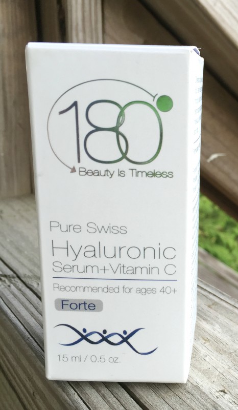 180°  Beauty is Timeless  Pure Swiss Hyaluronic Serum  +  Vitamin C box