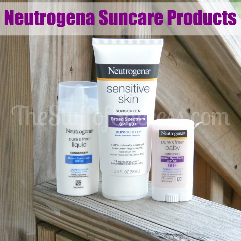 Neutrogena Suncare Products