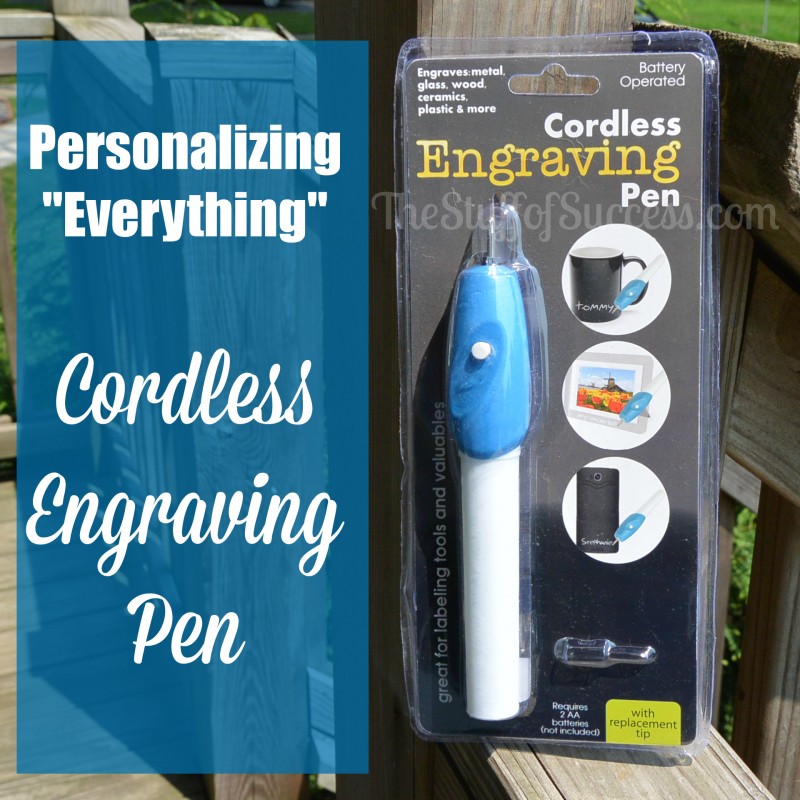 Personalizing Cordless Engraving Pen