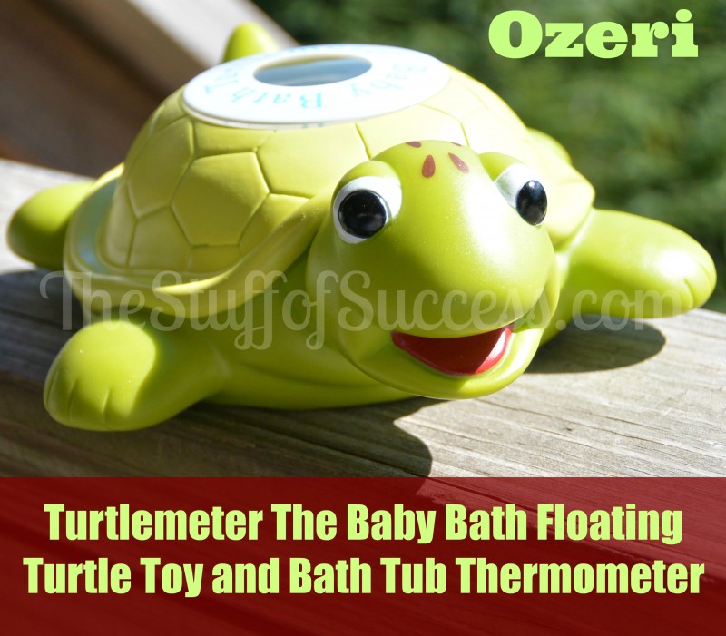 Turtlemeter The Baby Bath Floating Turtle Toy and Bath Tub Thermometer