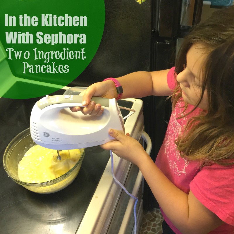In the kitchen with Sephora - Two Ingredient Pancakes