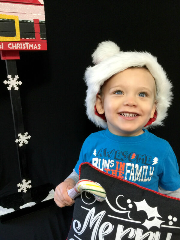 Someone can't wait for Christmas