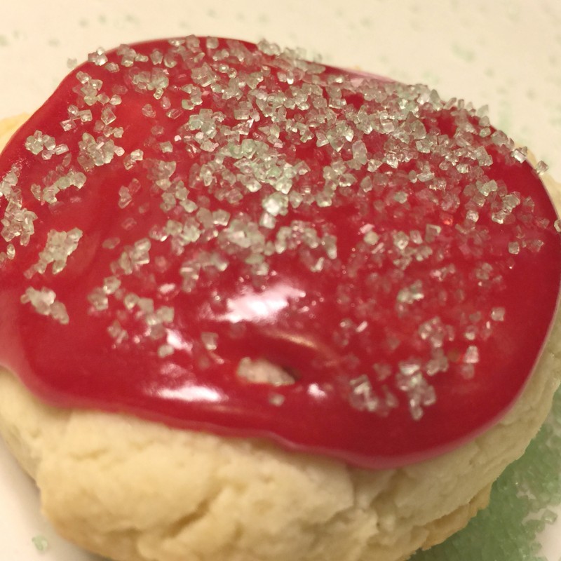 Sweet as Sugar Cookies With SPLENDA® Blend Icing and Green Sugar