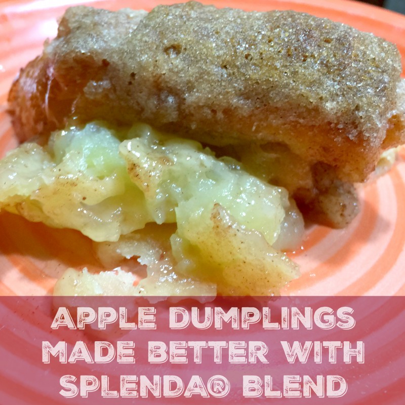 apple dumplings made better with SPLENDA® Blend
