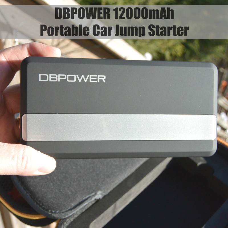 DBPOWER 12000mAh Portable Car Jump Starter