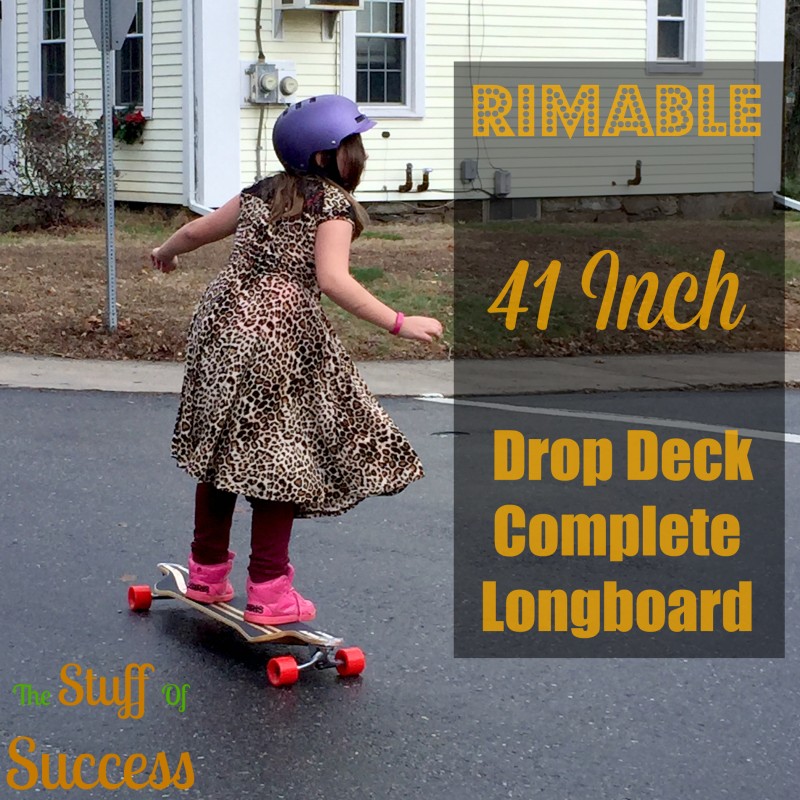 Rimable 41 Inch Drop Deck Complete Longboard