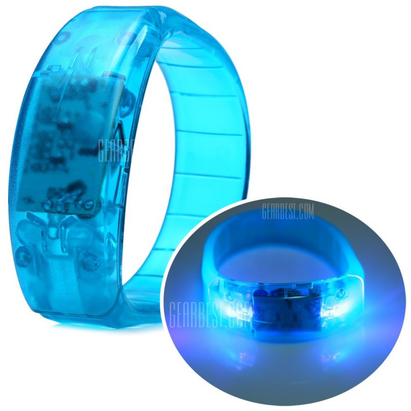 Multi-purpose Camping Voice Activated LED Bracelet 