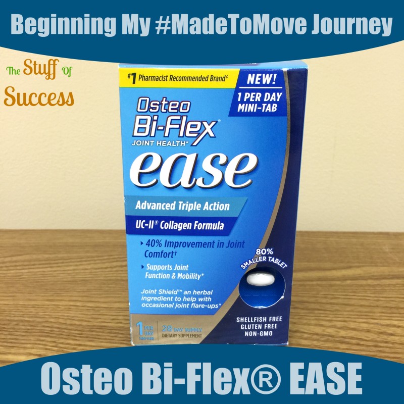 Beginning My #MadeToMove Journey With Osteo Bi-Flex® EASE