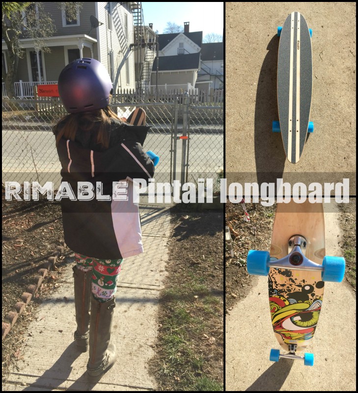 Rimable Pintail Longboard