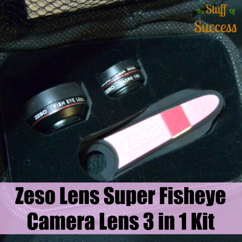 Zeso Lens Super Fisheye Camera Lens 3 in 1 Kit
