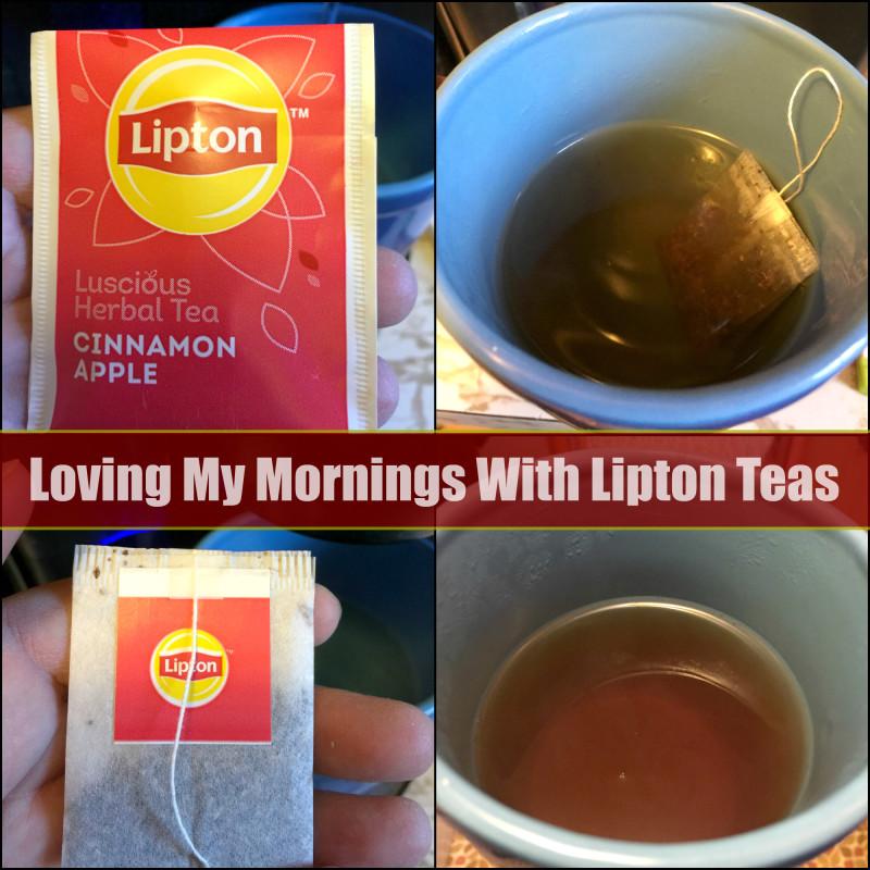 Loving my mornings with Lipton Teas