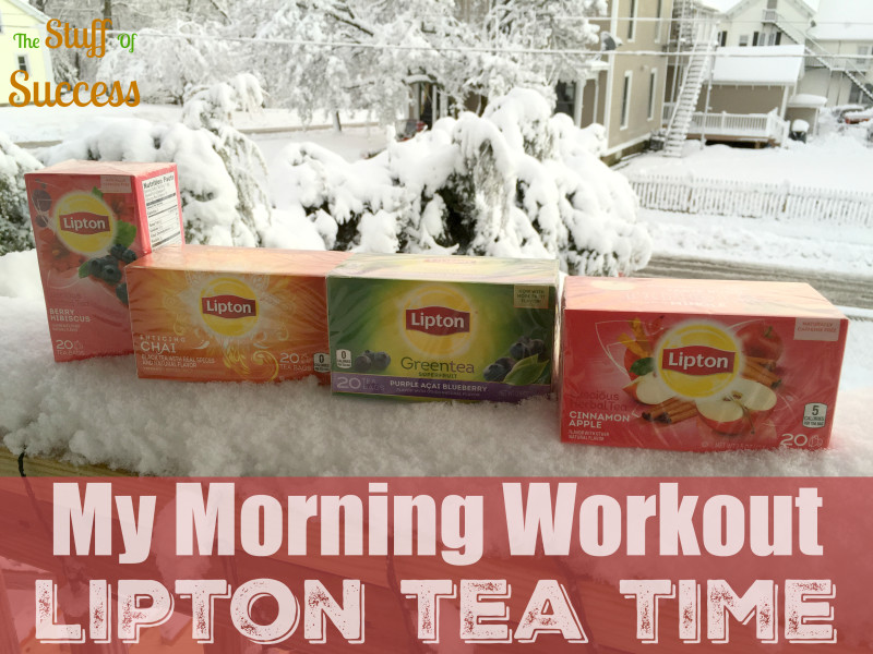 My Morning Workout Lipton Tea Time