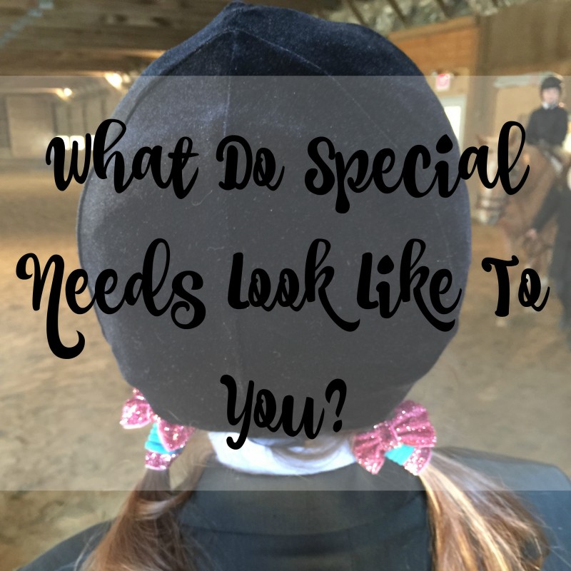 What Do Special Needs Look Like To You