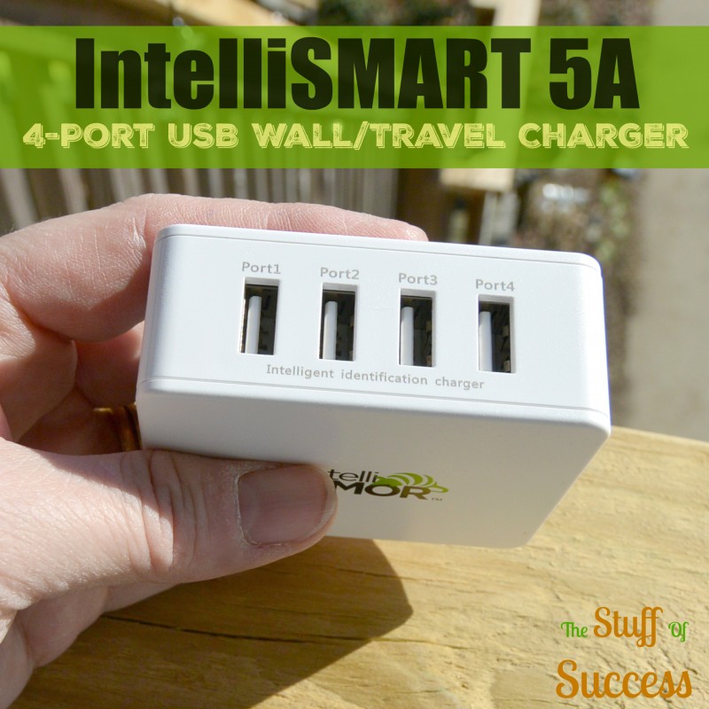 IntelliSMART 5A 4-Port USB WallTravel Charger