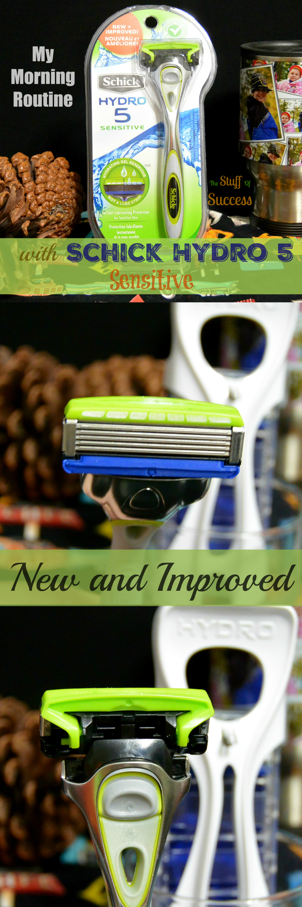 My Morning Routine With Schick Hydro 5 Sensitive What's New