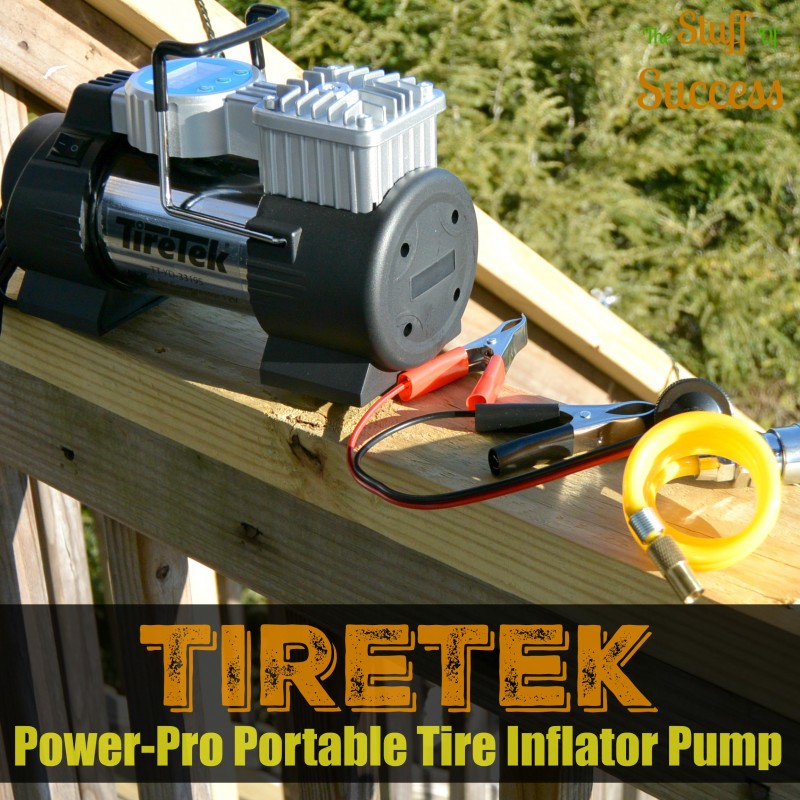 TireTek Power-Pro Portable Tire Inflator Pump