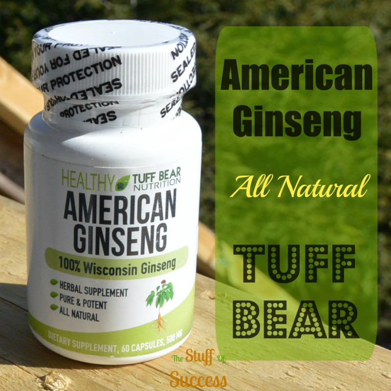 Tuff Bear All Natural American Ginseng