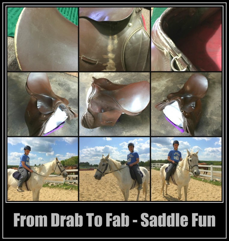 From Drab to Fab Saddle Fun