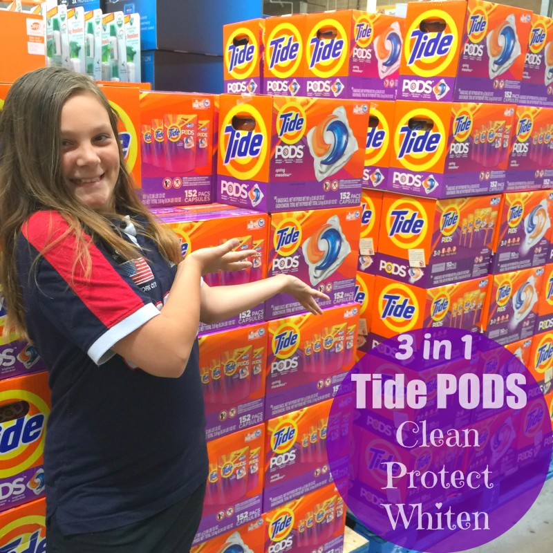 Tide PODS Make Our Lives So Much Cleaner and Easier #PGDetailsMatter #Costco #IC #ad