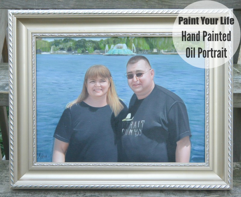 Paint Your Life Hand Painted Oil Portrait #paintyourlife