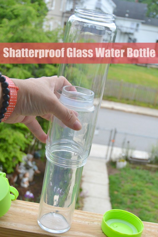 Shatterproof Glass Water Bottle
