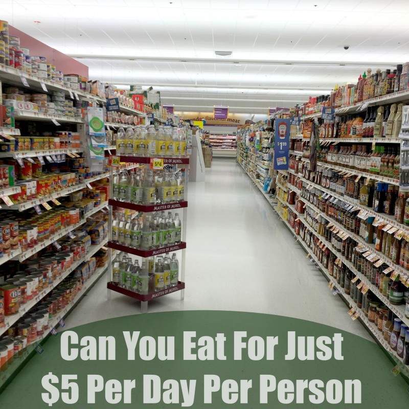 Can You Eat For Just $5 Per Day Per Person
