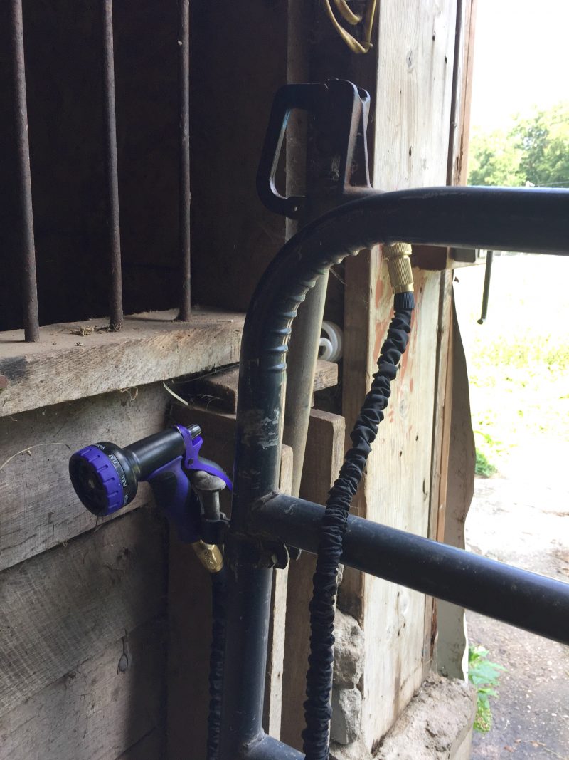 Explandable Hose At The Barn