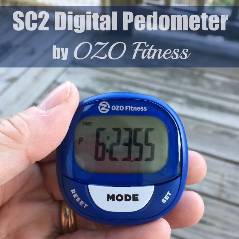 SC2 Digital Pedometer by OZO Fitness