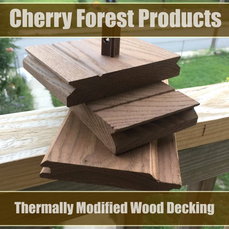 Thermally Modified Wood Decking