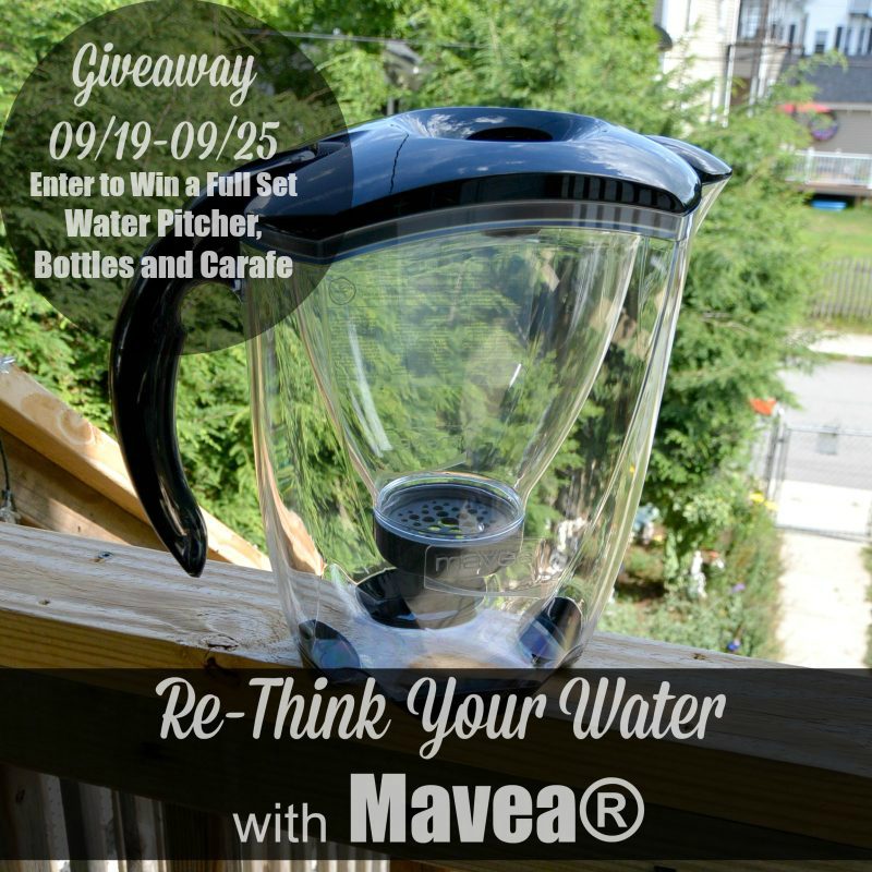 Re-Think Your Water With Mavea® Water Filtration System - Giveaway 09/19-09/25