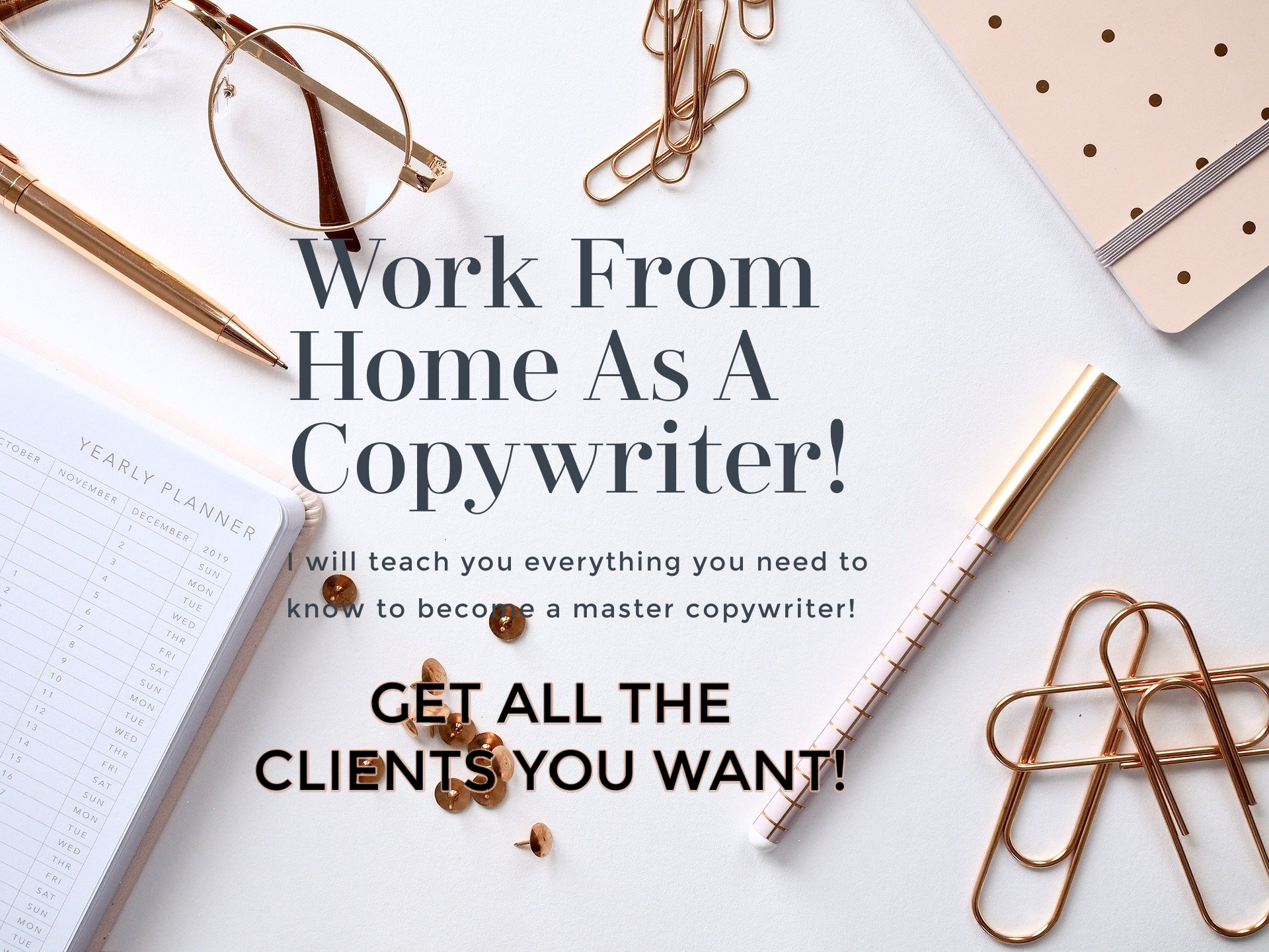 Work From Home As A Copywriter