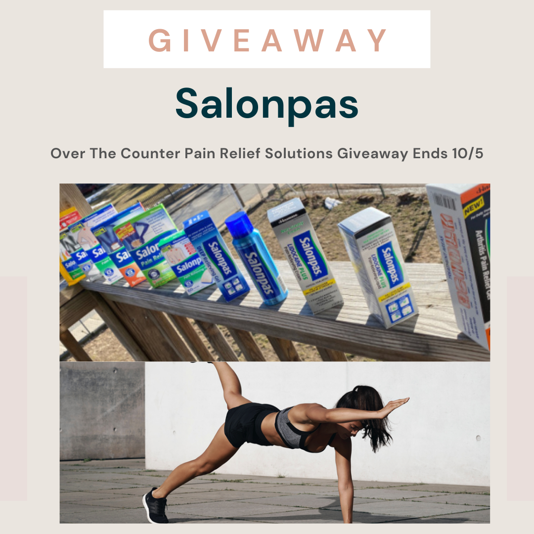 Salonpas - Over The Counter Pain Relief Solutions Giveaway ~ Ends 10/5 #MySillyLittleGang