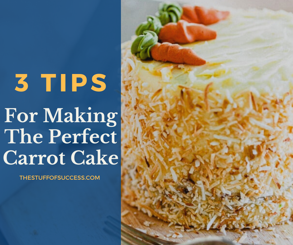 For Making The Perfect Carrot Cake