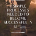 4 Simple Processes Needed To Become Successful In Life