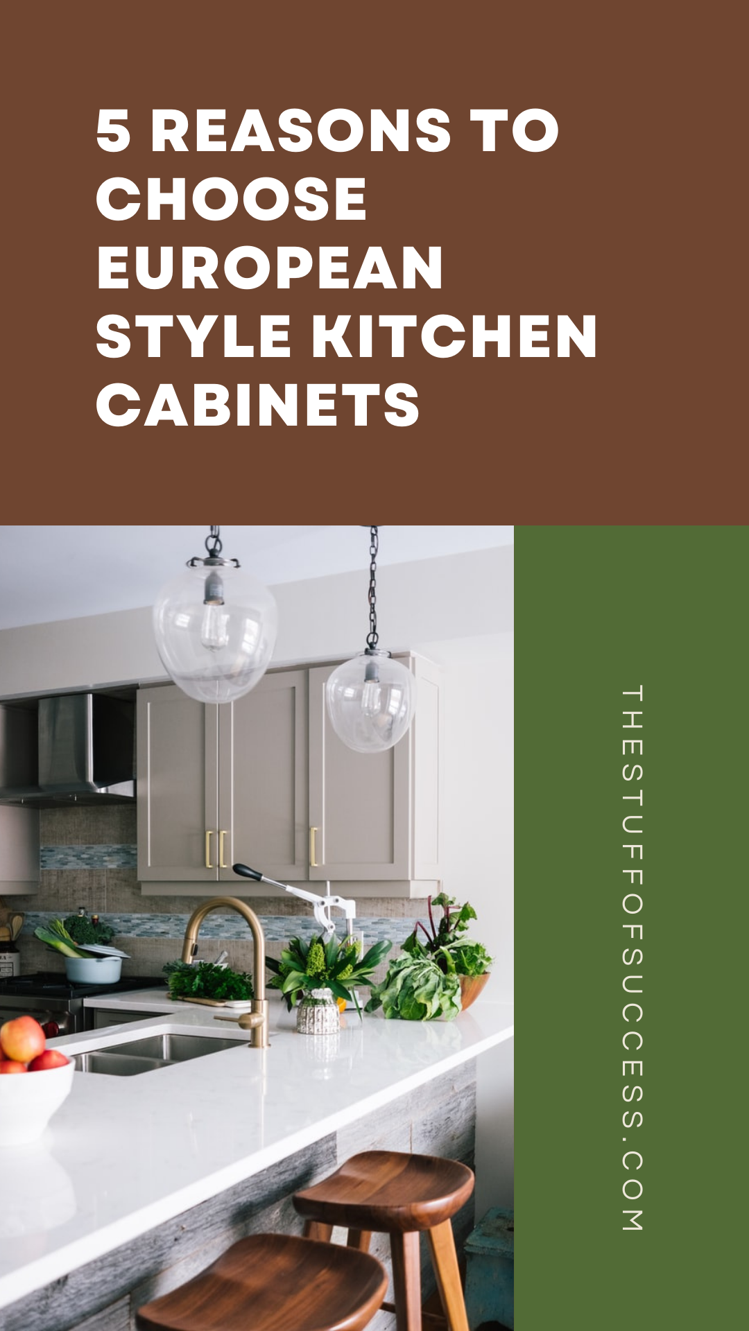 5 Reasons to Choose European Style Kitchen Cabinets
